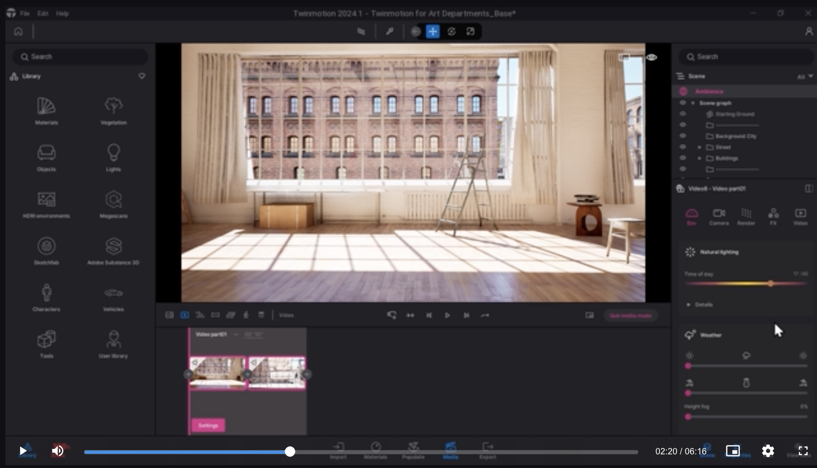 Twinmotion for Art Directors Course