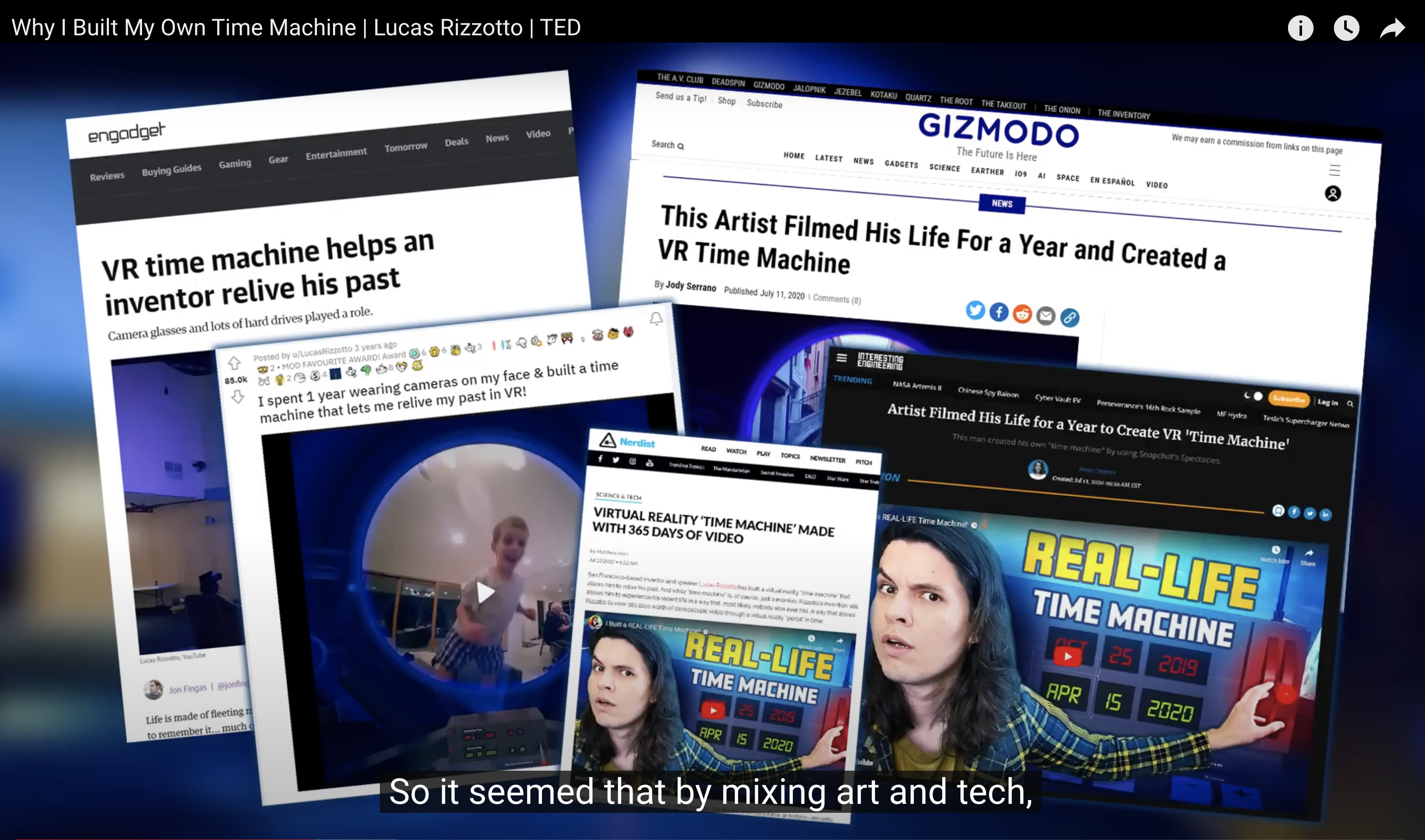 Lucas Builds a Time Machine